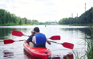 Kanał Żerański - spływy kajakowe i kajaki w Warszawie