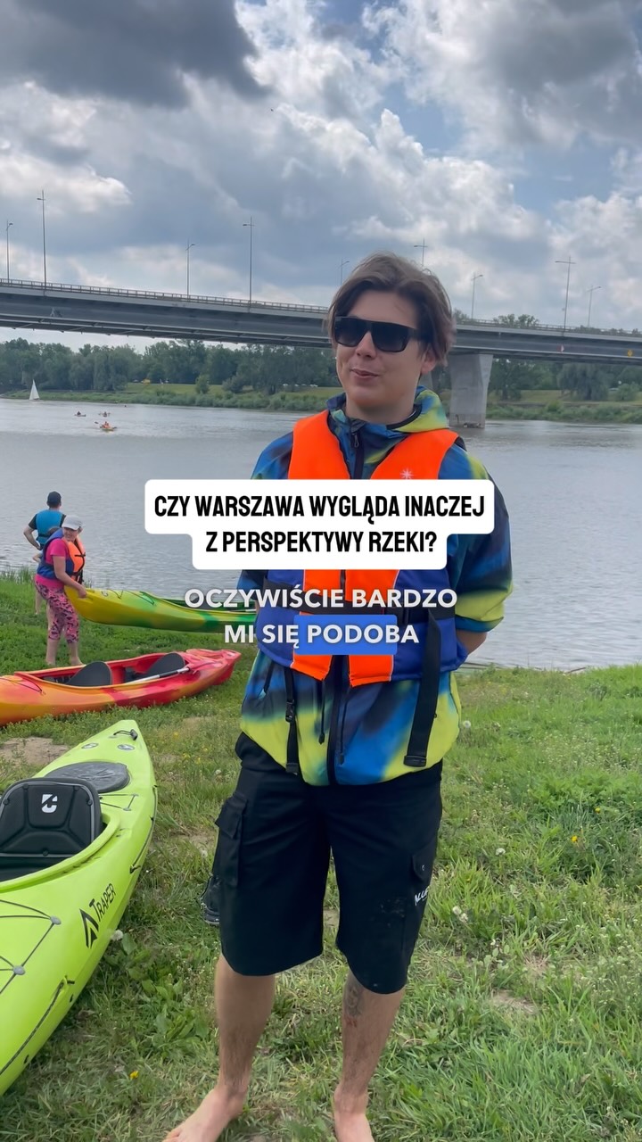 Kolejne video z serii „Jak wrażenia po spływie?” :)
Na zachętę, szczególnie dla tych niezdecydowanych ;)  #chodznakajak #kajakwstolicy